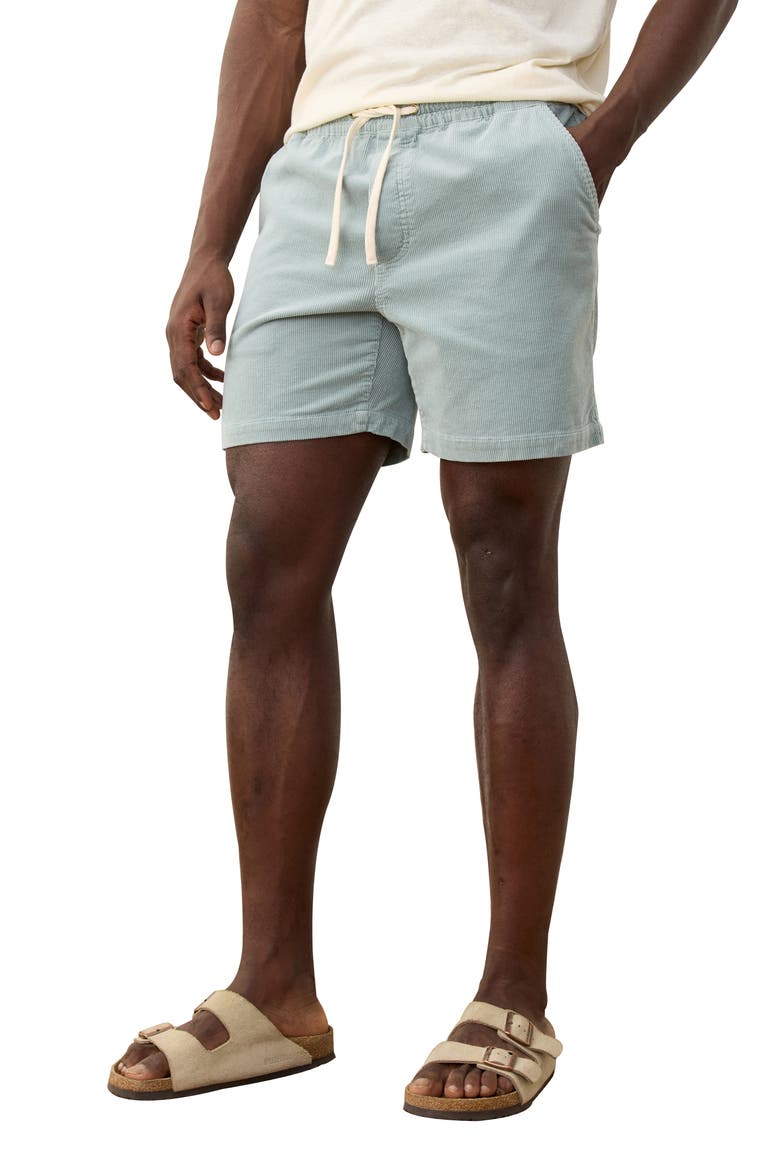 Saturday 6-Inch Corduroy Drawstring Shorts, Main, color, STERLING BLUE