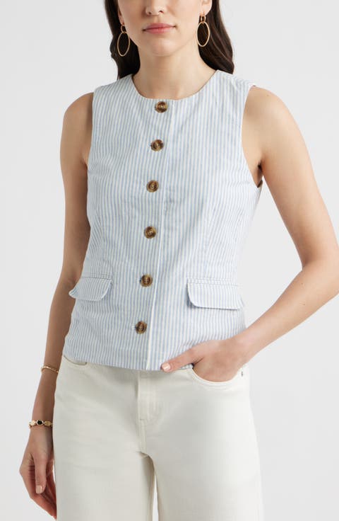 Front Button Vest