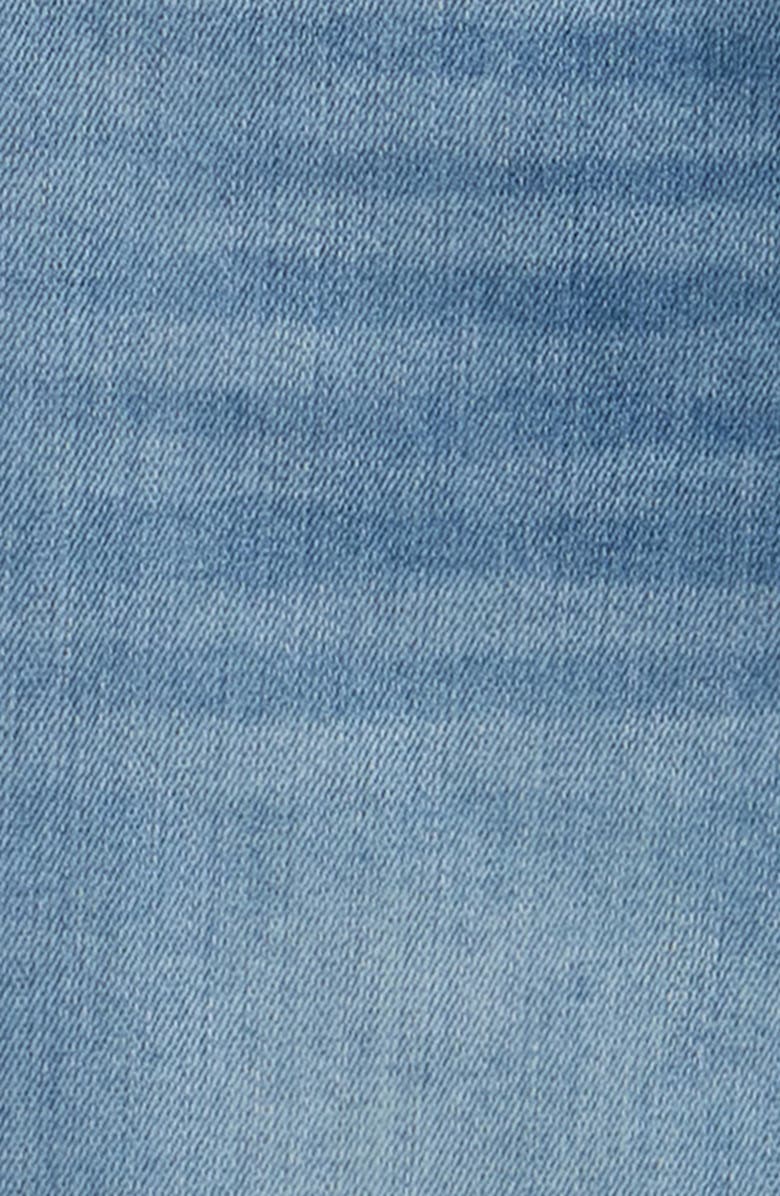 Tractr Kids' Cotton Blend Denim Shorts, Alternate, color, Washed Indigo