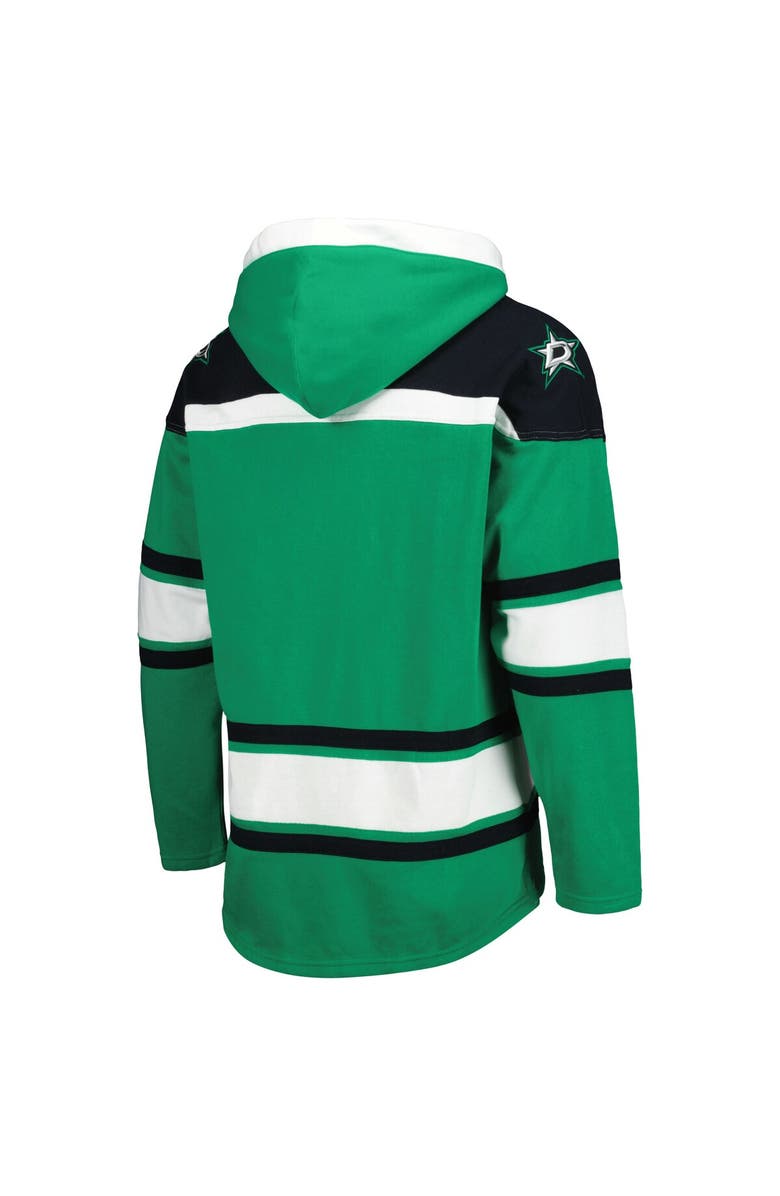 '47 Men's '47 Kelly Green Dallas Stars Superior Lacer Pullover Hoodie, Alternate, color,
