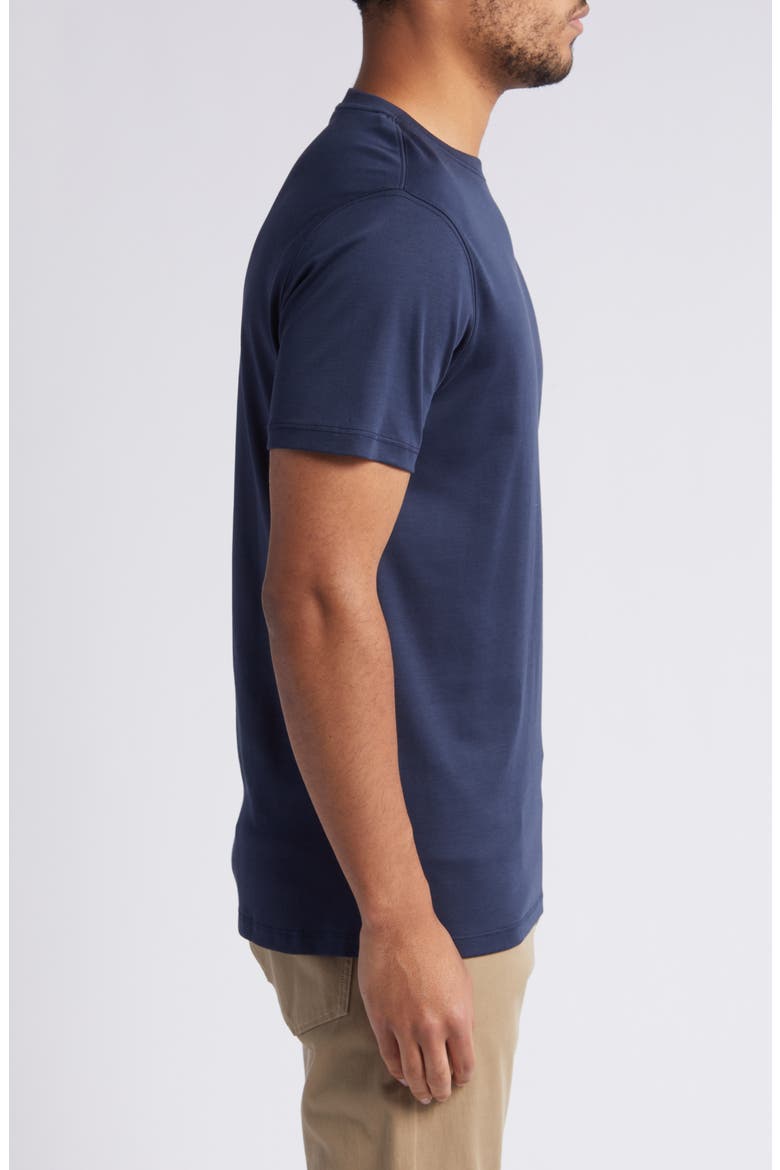 Georgia Pima Cotton T-Shirt, Alternate, color, BLUE NIGHT