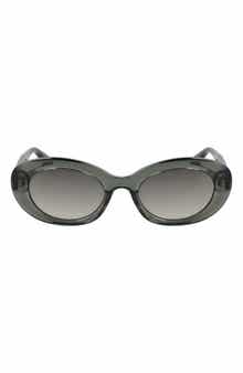Longchamp Le Pliage 50mm Oval Sunglasses