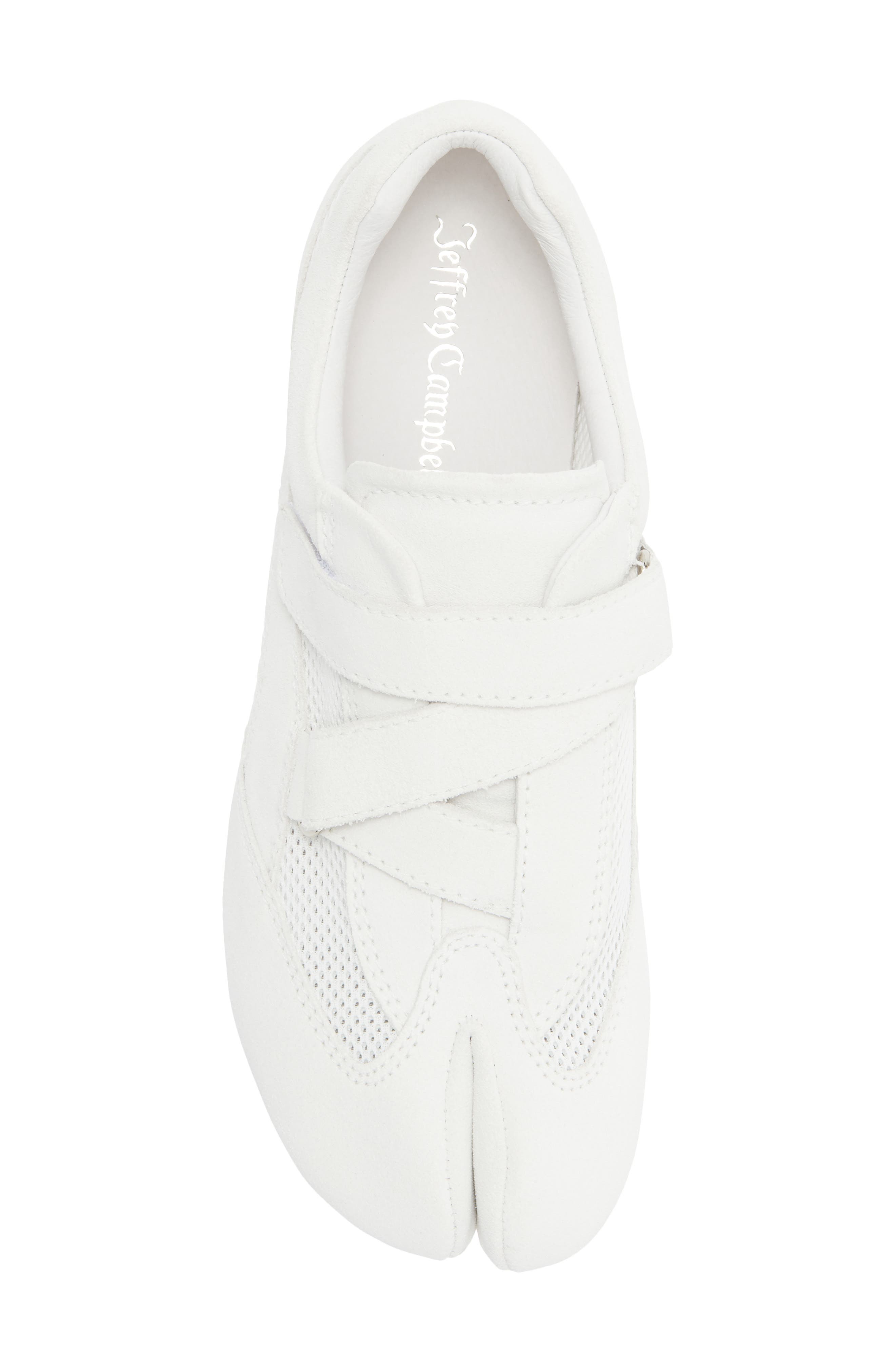 Planeta Split Toe Sneaker, Alternate, color, WHITE COMBO