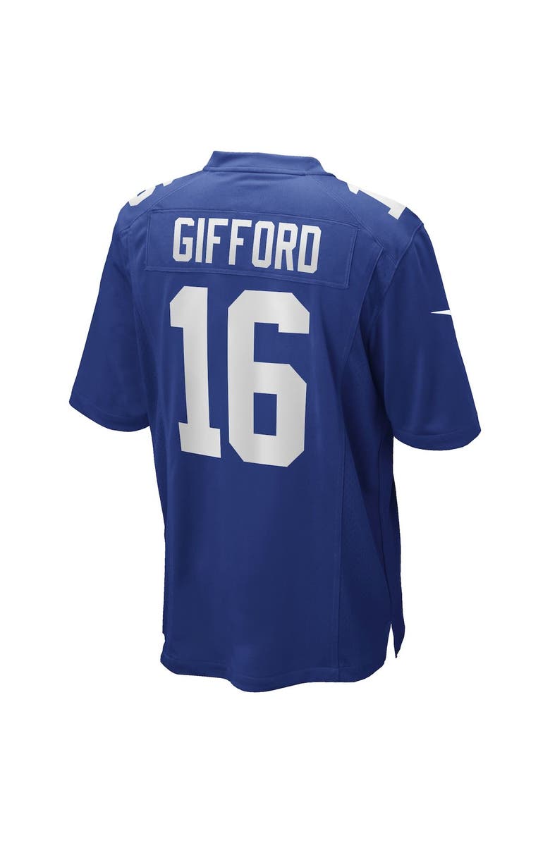 Nike Men's Nike Frank Gifford Royal New York Giants Game Retired Player Jersey, Alternate, color,