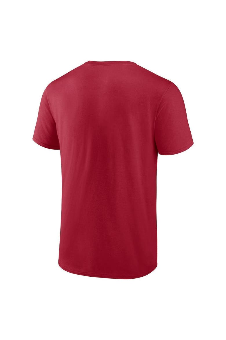 Men's Fanatics Branded Red Tampa Bay Buccaneers Heavy Hitter T-Shirt, Alternate, color, Red