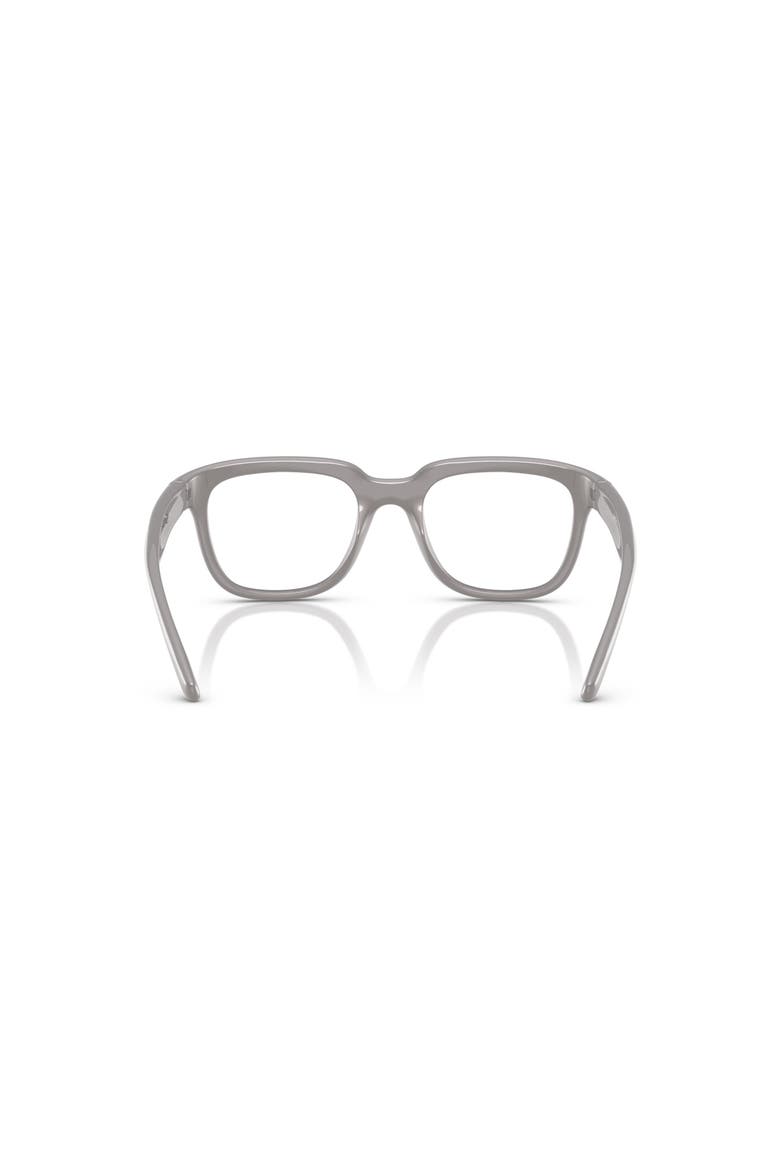 51mm Square optical glasses, Alternate, color, Grey