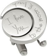 Cufflinks, Inc. Love You to the Moon & Back Cuff Links