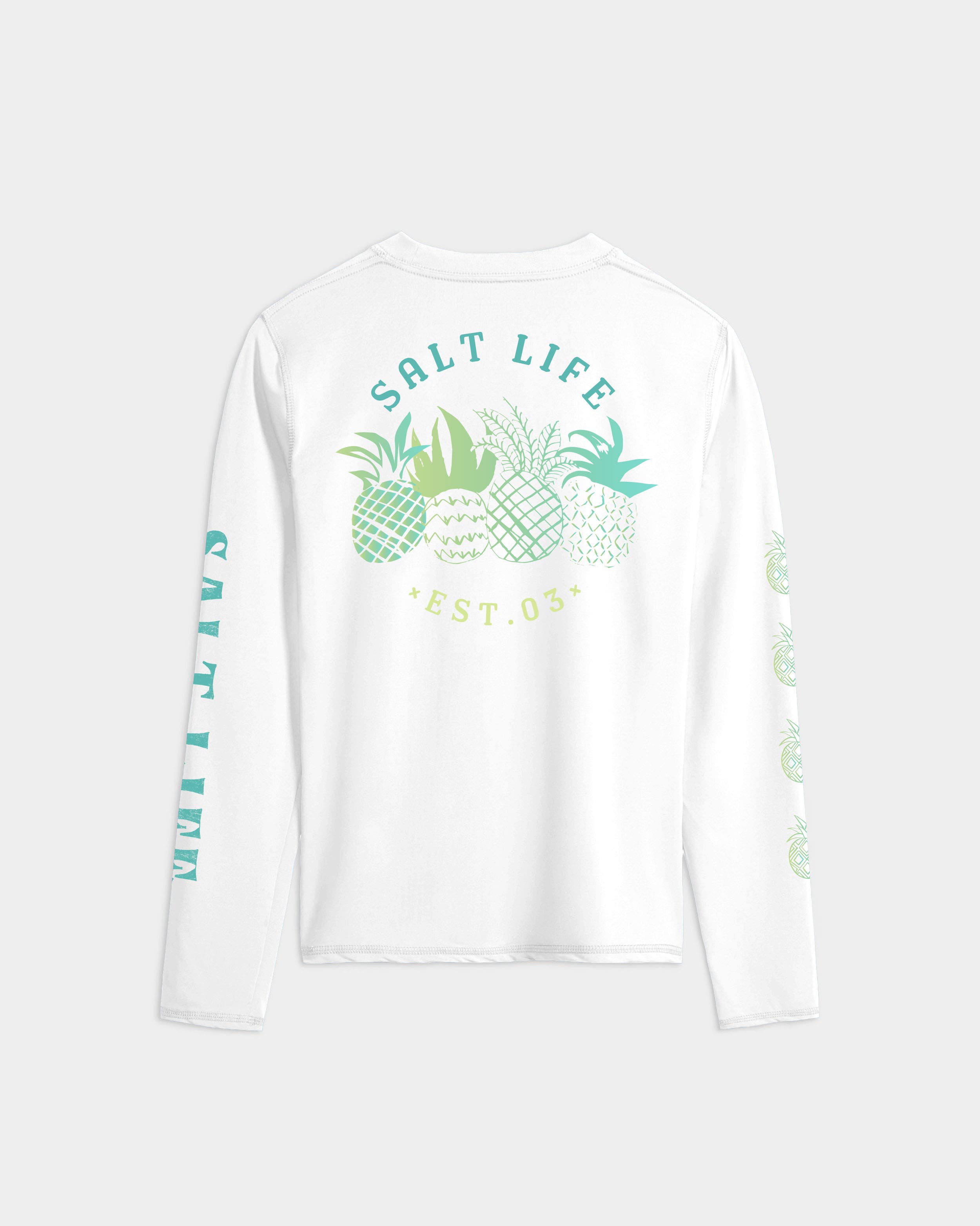 Pineapple Paradise Performance Long Sleeve Tee - image 2