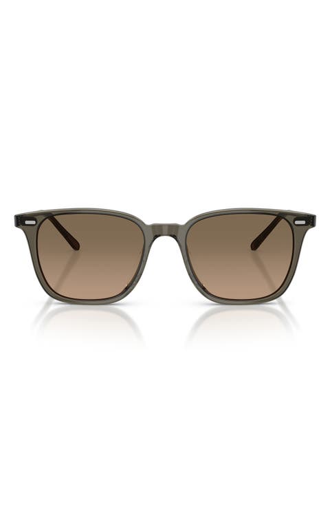 52mm Laedin Polarized Square Sunglasses