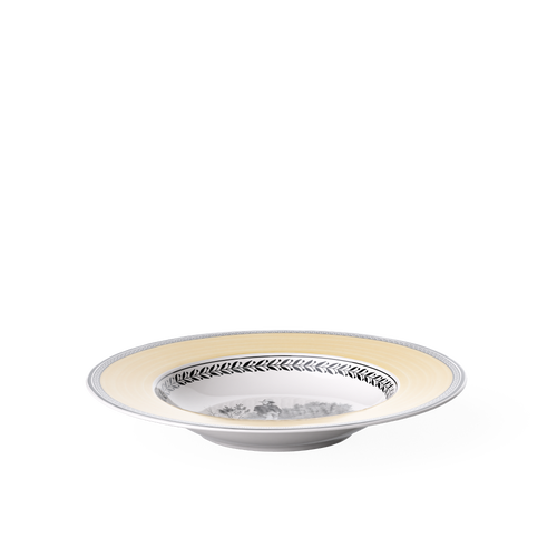 Villeroy & Boch Audun Chasse Soup Bowl In Yellow