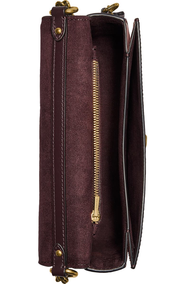 COACH x Jennifer Lopez Hutton Colorblock Leather & Genuine Snakeskin Convertible Shoulder Bag, Alternate, color,