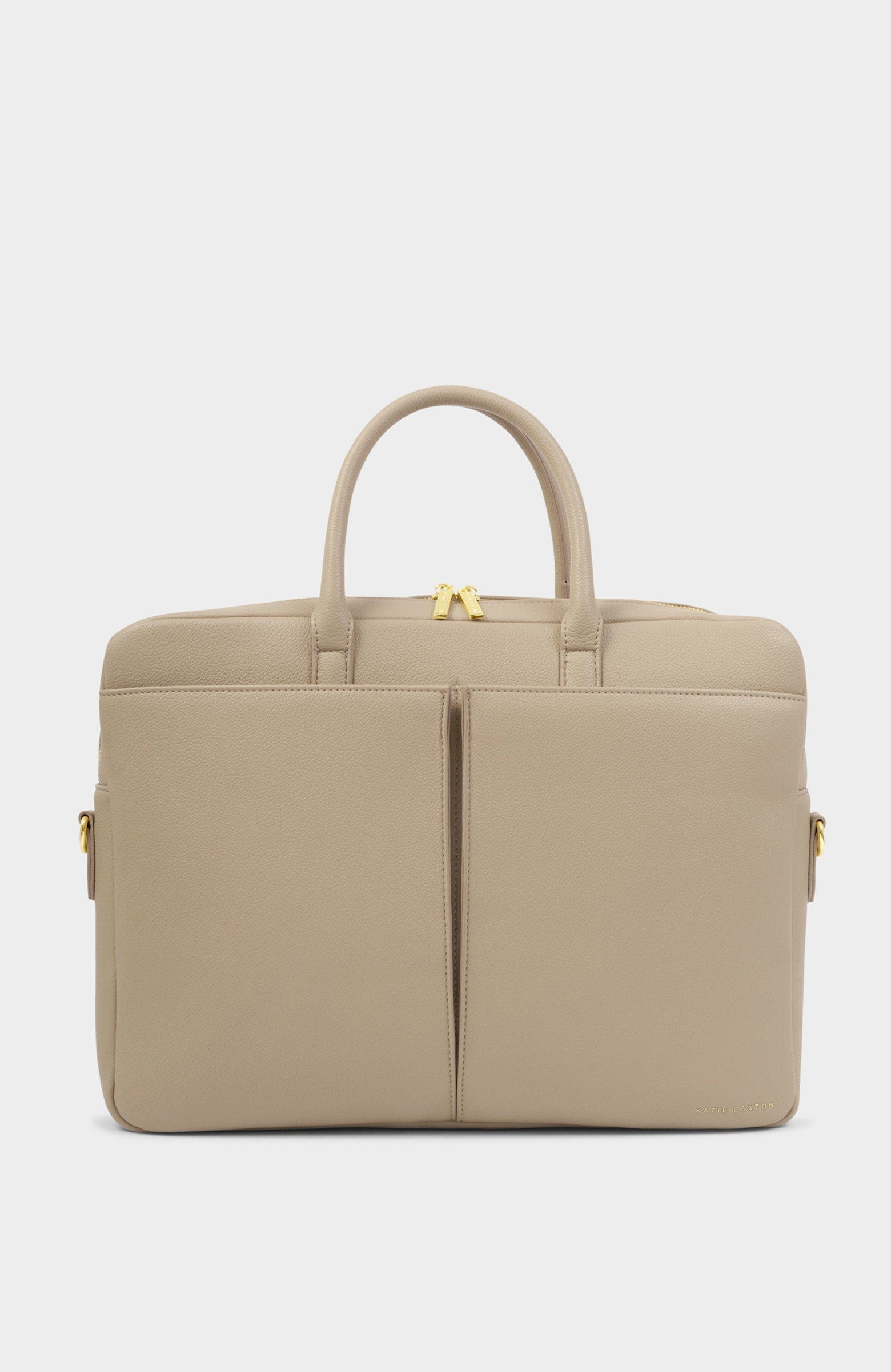 City Laptop Bag, Main, color, Light taupe