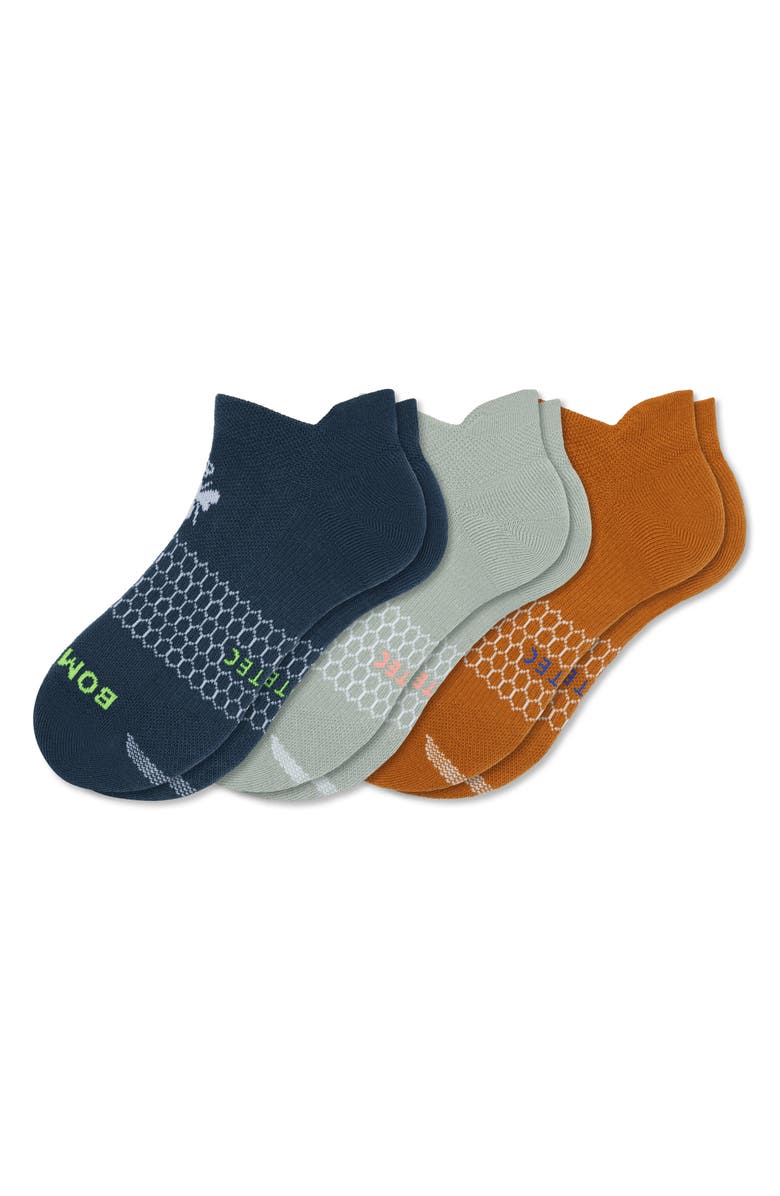 Bombas Assorted 3-Pack All Purpose Ankle Socks, Main, color,