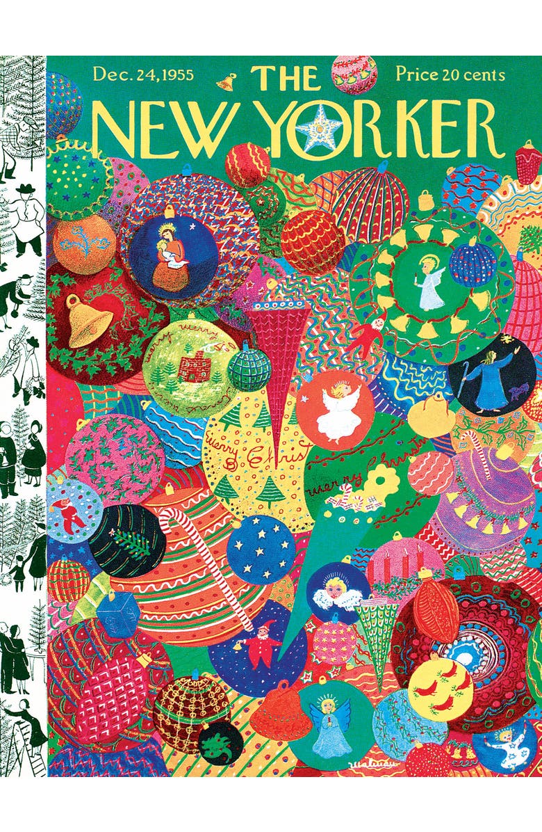 NEW YORK PUZZLE COMPANY Ornaments 1000 Piece Puzzle, Alternate, color, 