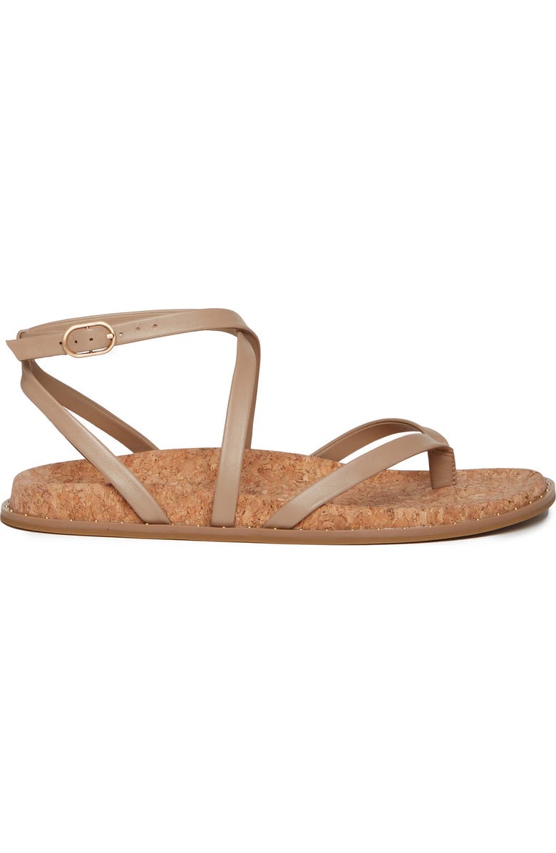 PAIGE Zana Strappy Sandal, Alternate, color, Sand