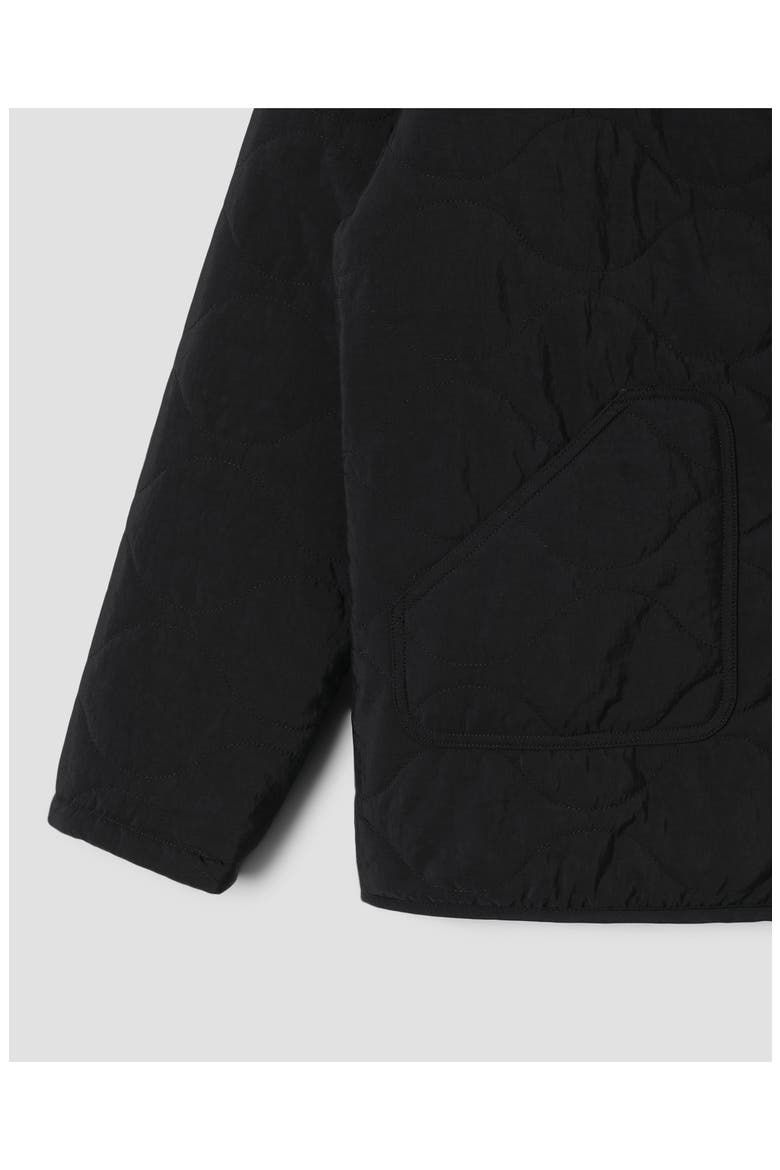 Reversible Quilted Liner Jacket, Alternate, color, BLACK