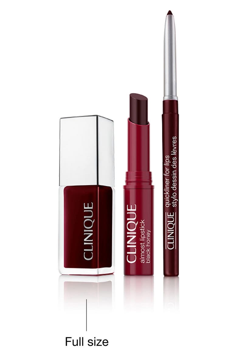 Black Honey Lip Trio Set, Alternate, color, NO COLOR