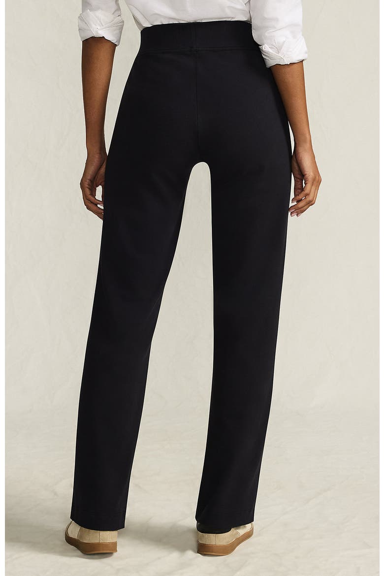 Starfish Mid Rise Straight Leg Pants, Alternate, color, Black