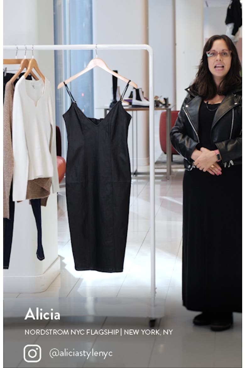 Aiden Coated Denim Body-Con Dress video