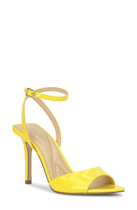 Women's Yellow Heeled Sandals | Nordstrom