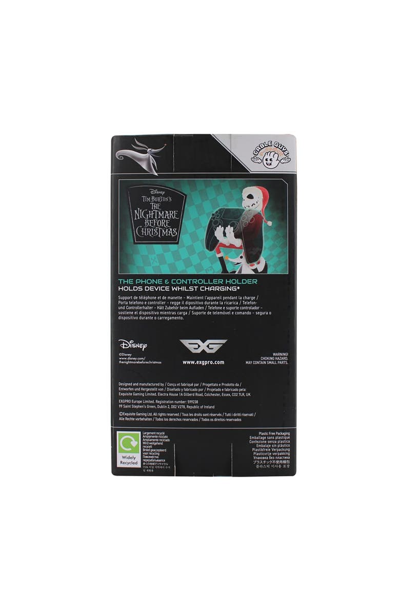 Exquisite Gamiing The Nightmare Before Christmas Santa Jack Skellington Controller & Phone Holder, Alternate, color, 