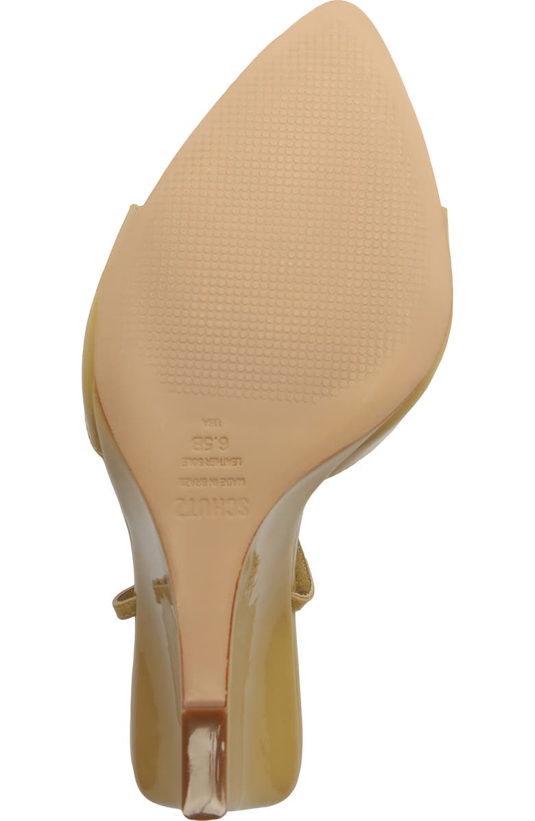 Schutz Elodie Ankle Strap Wedge Sandal, Alternate, color, Ecru Olive