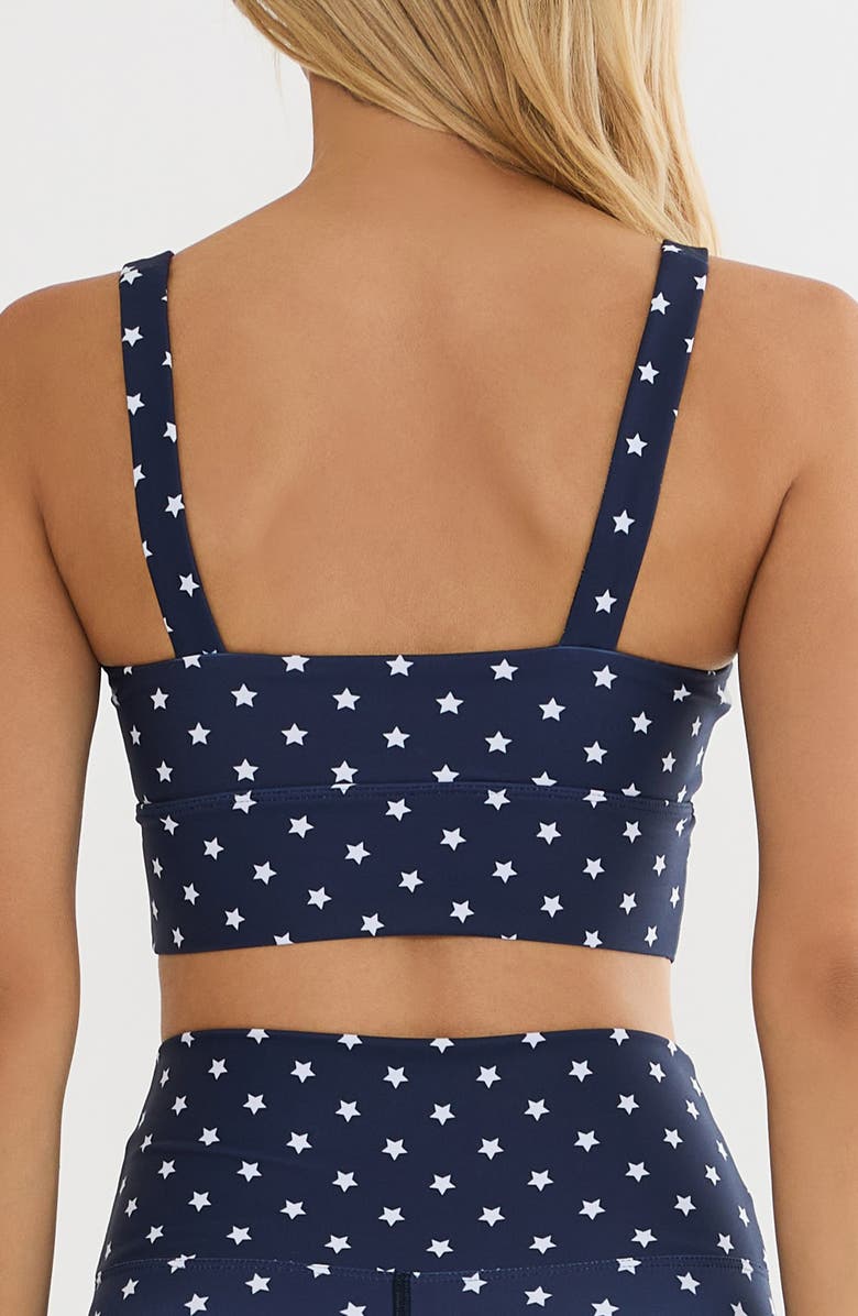 Beach Riot <p>Leah Sports Bra</p>, Alternate, color, Twilight Stars