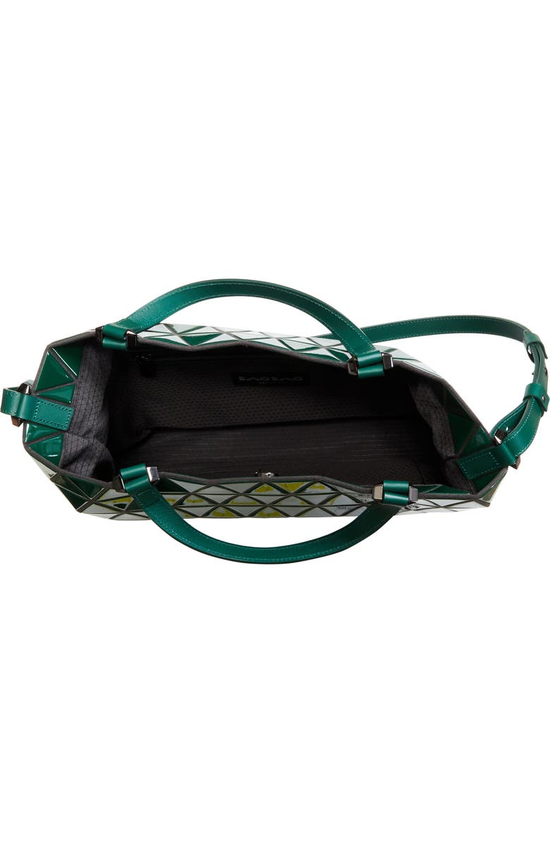 Bao Bao Issey Miyake Crystal Gloss Tote, Alternate, color, Deep Green