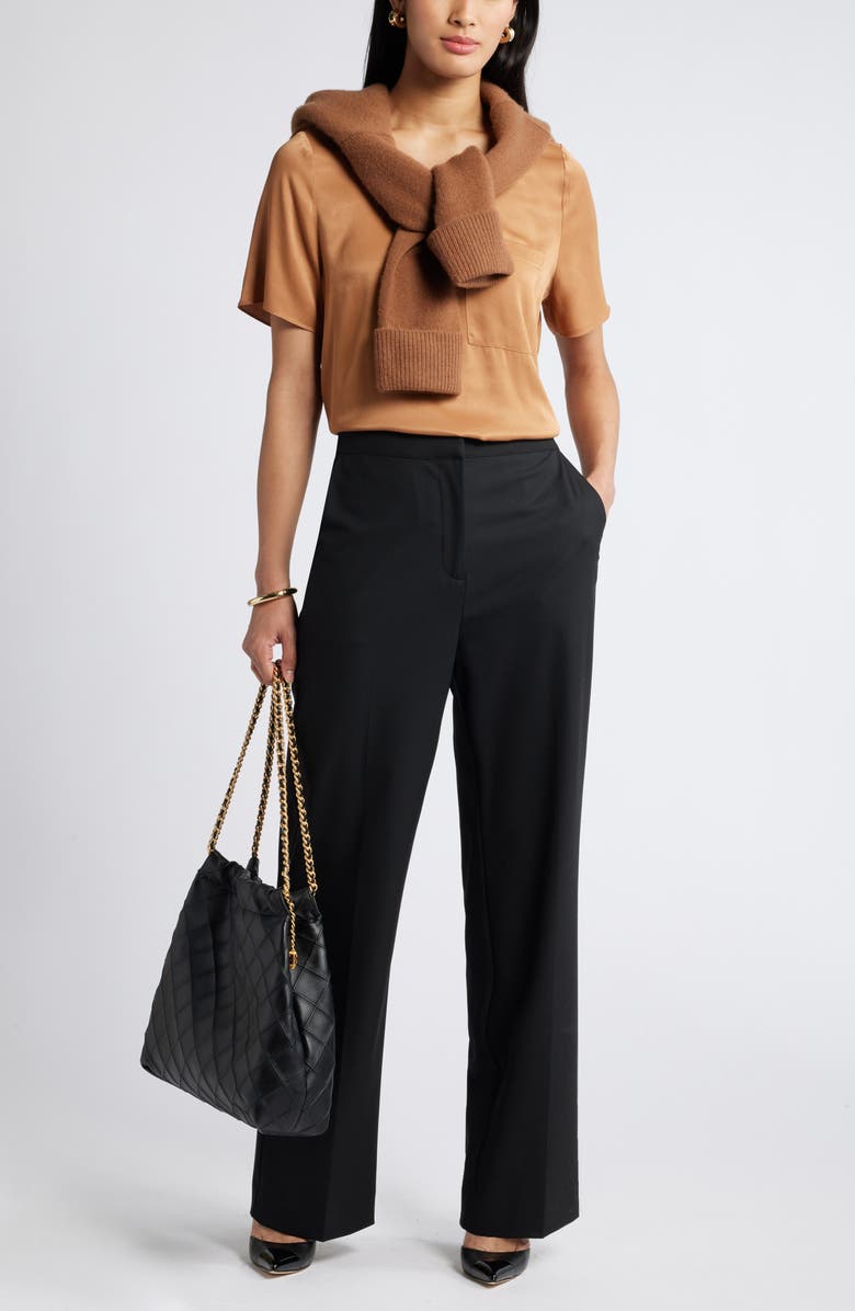 Nordstrom Straight Leg Pants, Alternate, color, 