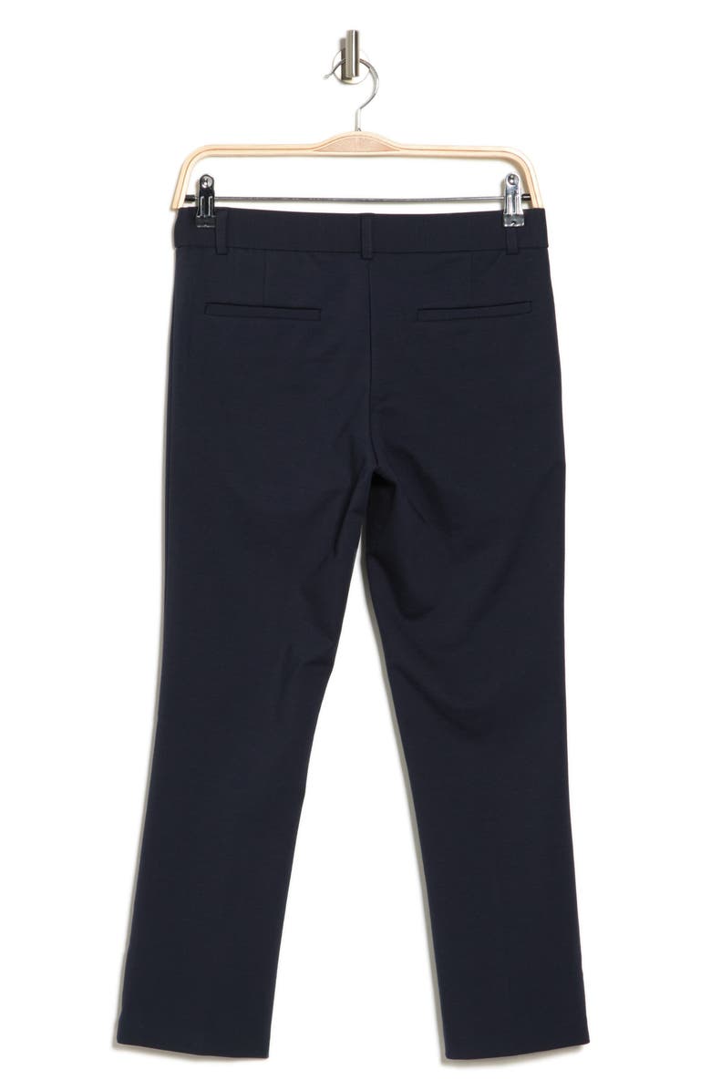 Amanda & Chelsea Chelsea Straight Leg Cotton Blend Pants, Alternate, color, Navy
