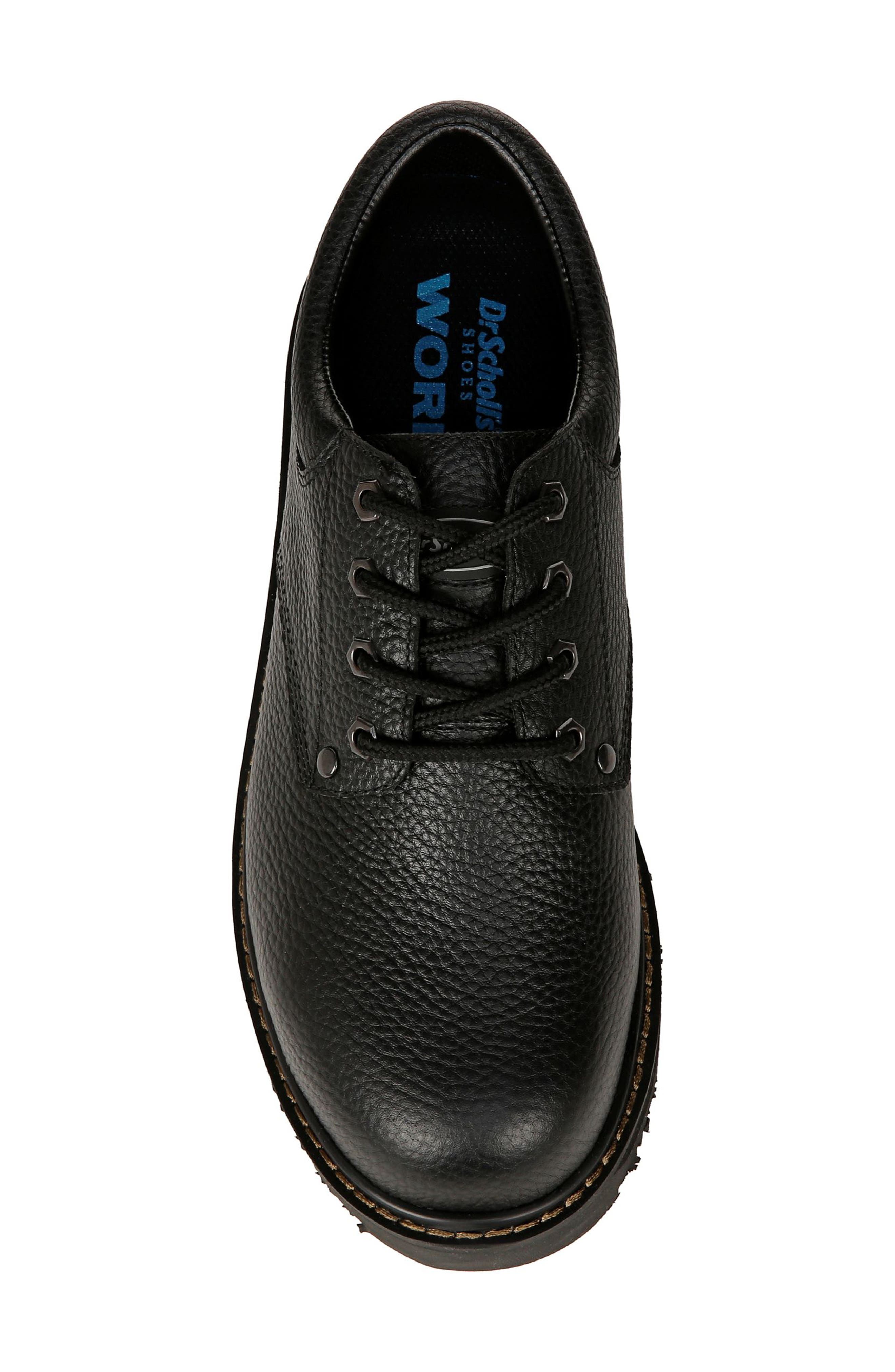 Dr. Scholl's Harrington Ct. Derby, Alternate, color, Black Leather