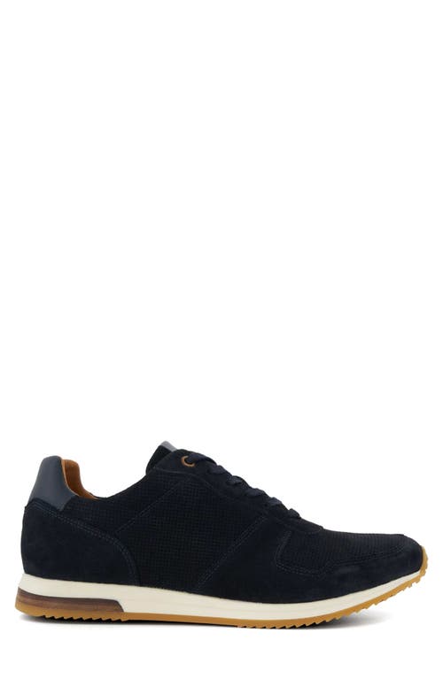 Dune London Trilogy Sneaker In Navy