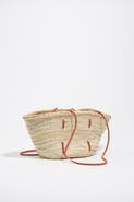 Bimba y Lola Medium Palm Basket Bag
