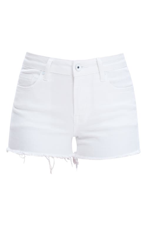 Bayeas Raw Hem Denim Shorts In Green