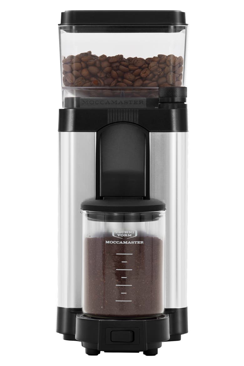 KM5 Burr Coffee Grinder, Main, color, POLISHED SILVER