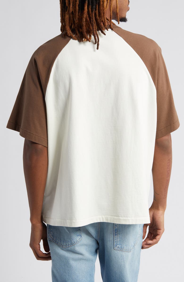 Elwood Oversize Short Sleeve Raglan T-Shirt, Alternate, color, 