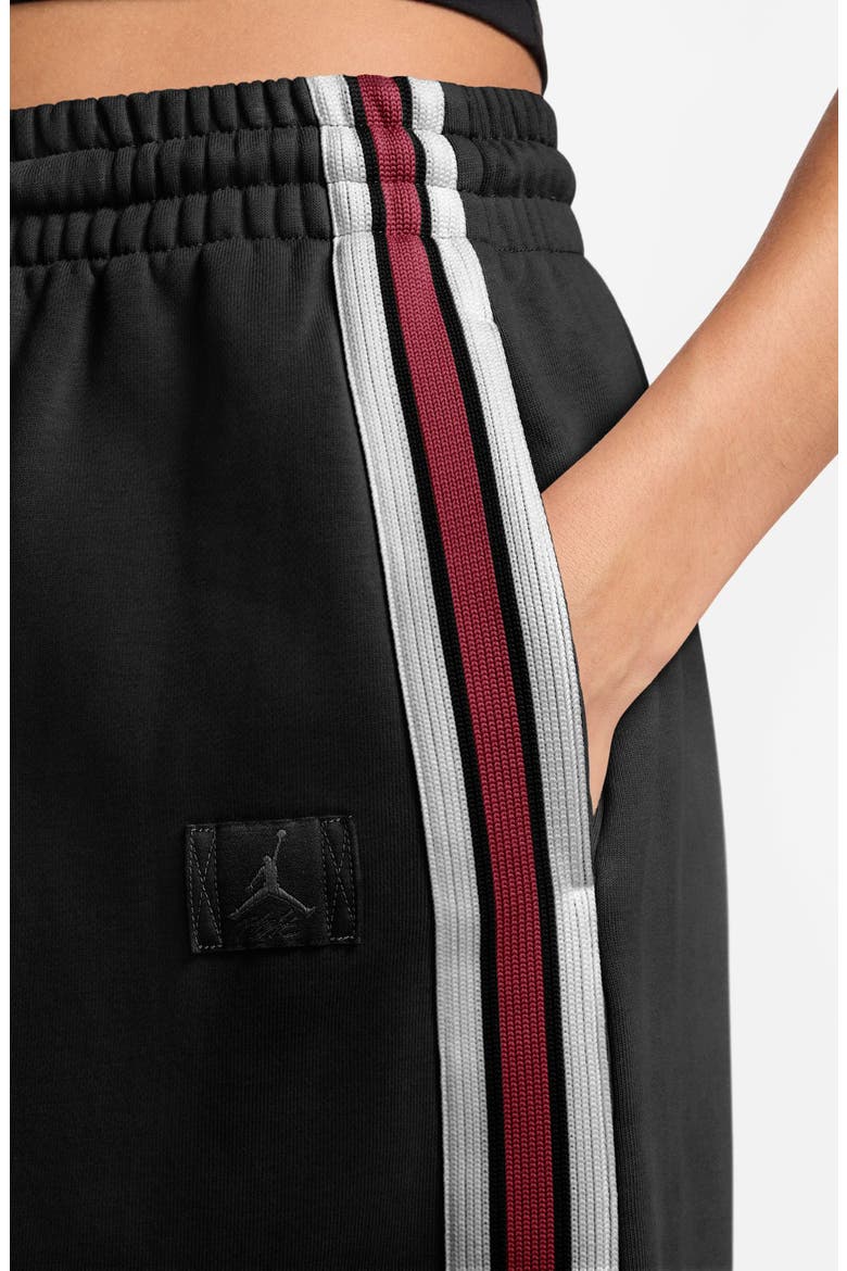 Sportswear Cotton Midi Skirt, Alternate, color, BLACK/ DARK SMOKE GREY