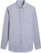 Bugatchi Jimmy OoohCotton® Floral Button-Up Shirt