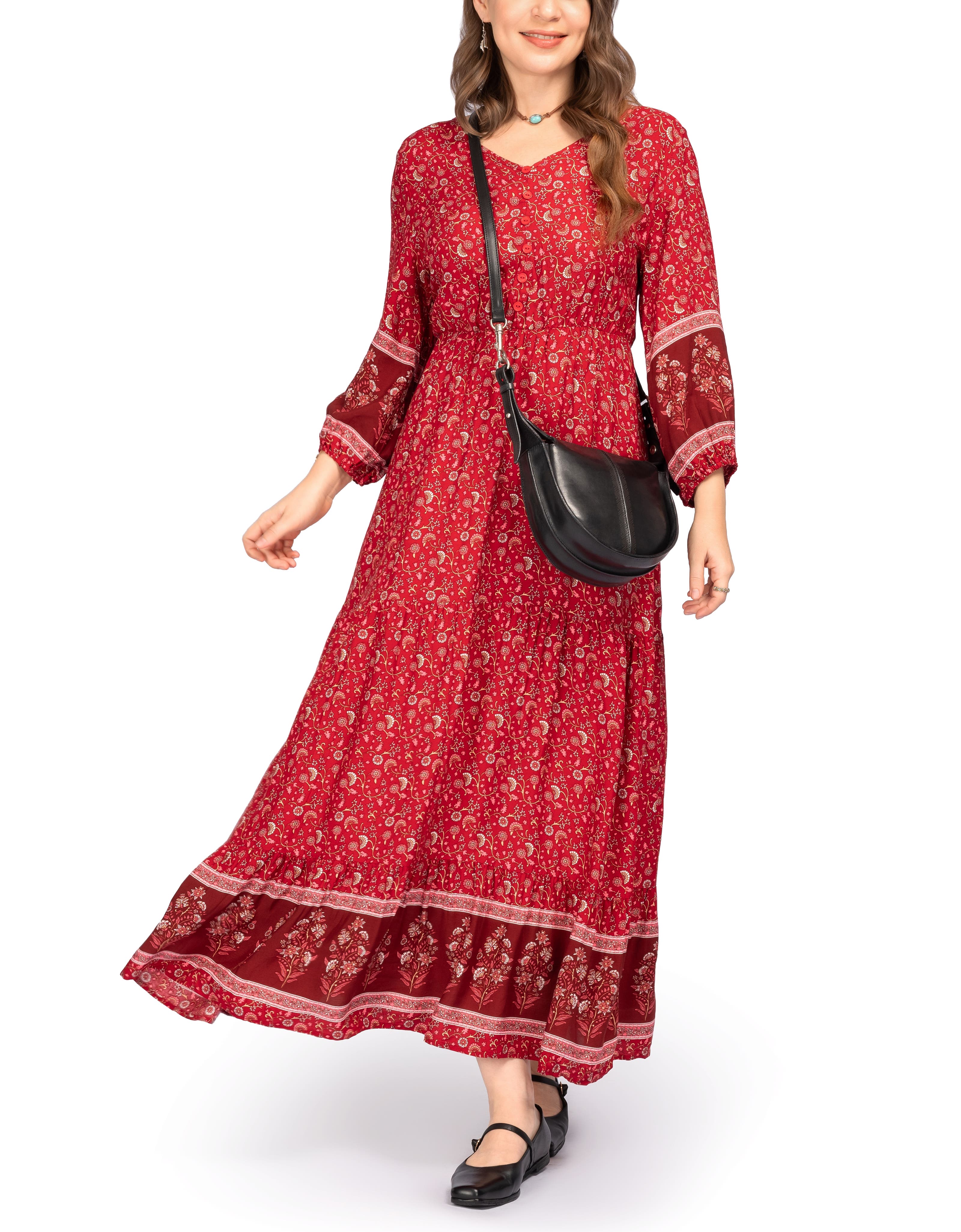 OLD TREND Dahlia Genuine Leather Compact Structured Crossbody, Alternate, color, Black