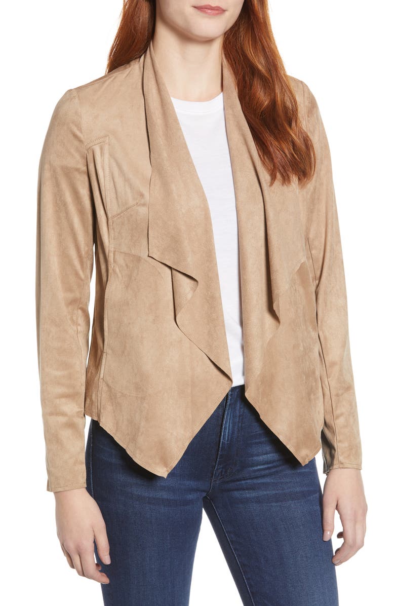 KUT from the Kloth Tayanita Faux Suede Jacket, Main, color,