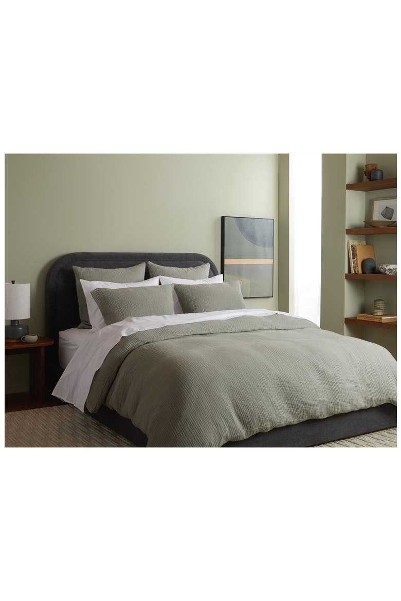 Cloud Cotton Sham Set, Alternate, color, MOSS