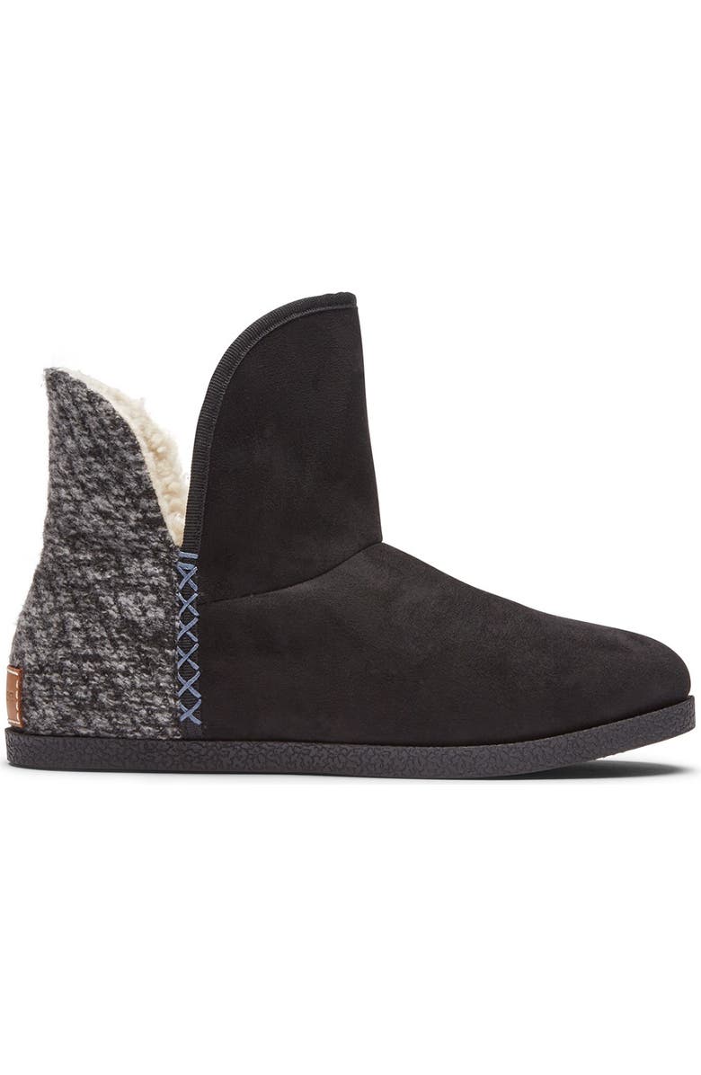 Rockport truTECH Veda Faux Fur Lined Slipper Boot, Alternate, color,