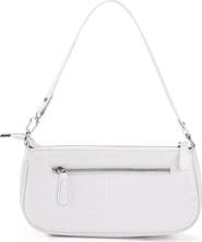 Adornia Croc Embossed Shoulder Bag