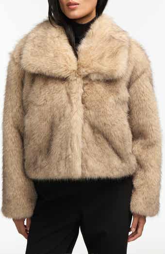 Faux Fur Crop Jacket