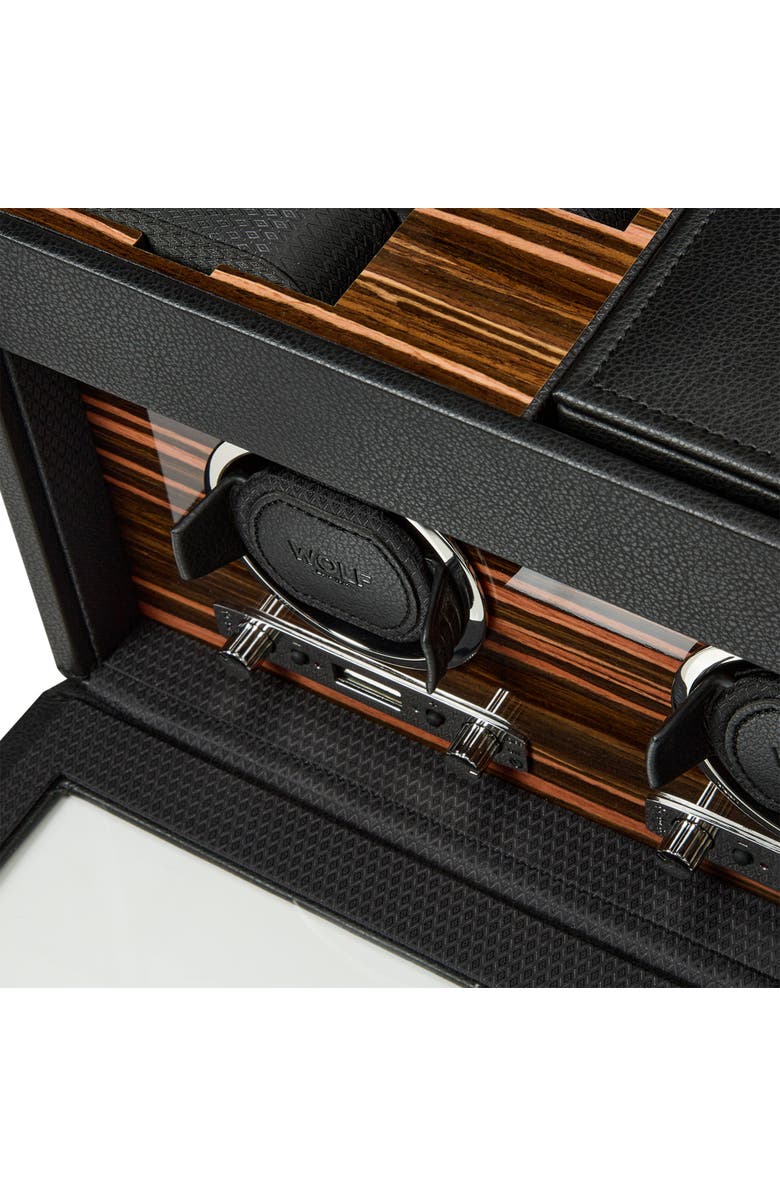 WOLF Roadster Double Watch Winder with Storage, Alternate, color,