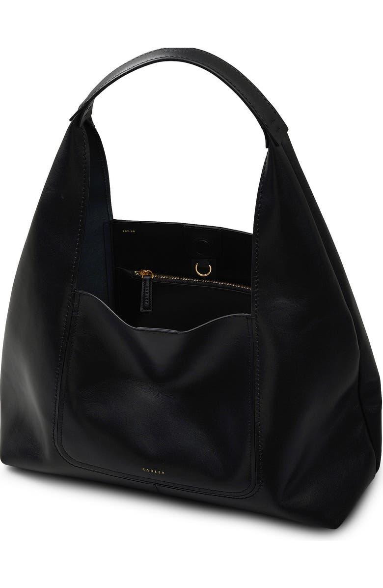 Radley The Maudie Large Open Top Shoulder Bag, Alternate, color, Black