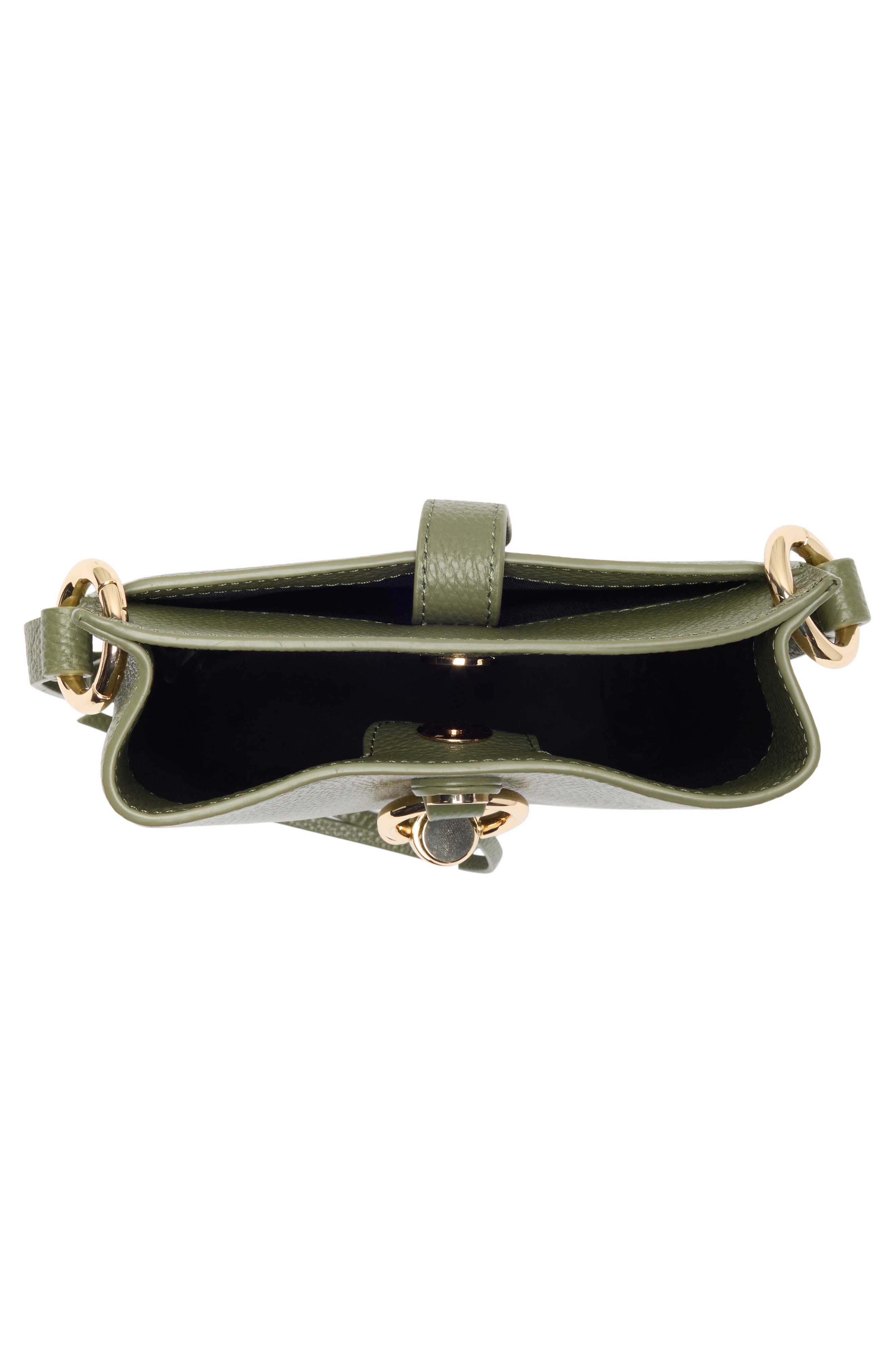 Rebecca Minkoff Megan Mini Studded Leather Crossbody Bag, Alternate, color, 