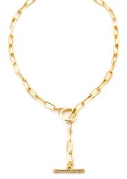 Panacea Pavé Toggle Chain Necklace