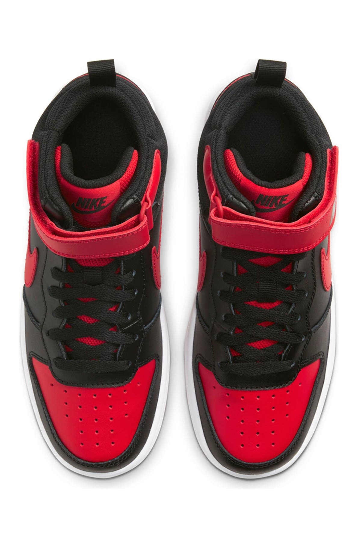 Nike Kids' Court Borough Mid 2 Basketball Shoe, Alternate, color, 