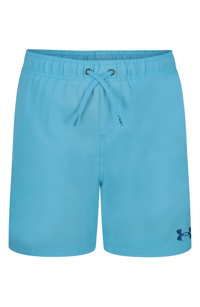Under Armour Kids' Compression Volley Swim Trunks, Main, color, Fresco Blue
